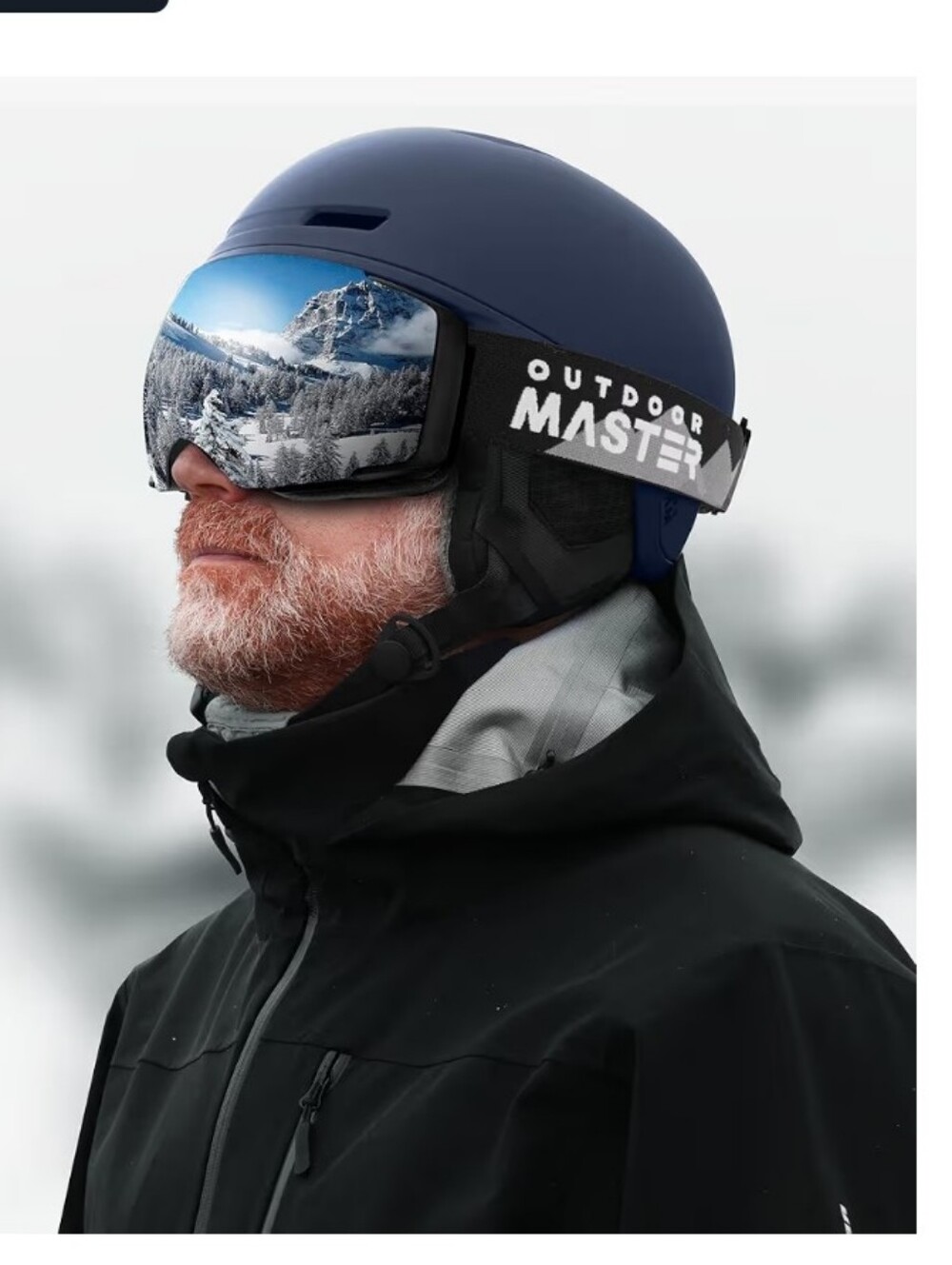 OUTDOOR MASTER Snowboard/ Ski Helmet & Goggles In Blue Size Large- Unisex - Picture 2 of 16